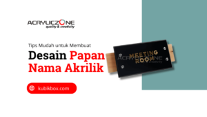 desain papan nama akrilik