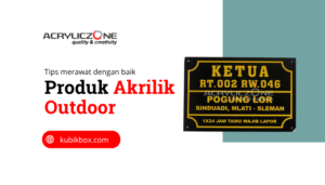 produk akrilik outdoor