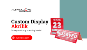 custom display akrilik