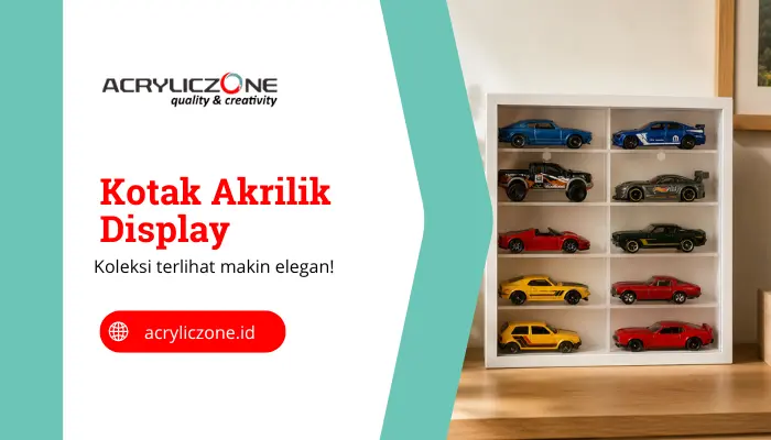 kotak display akrilik