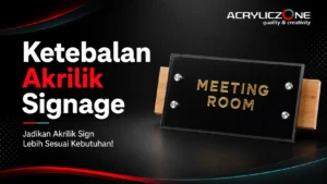 AZ - ketebalan akrilik